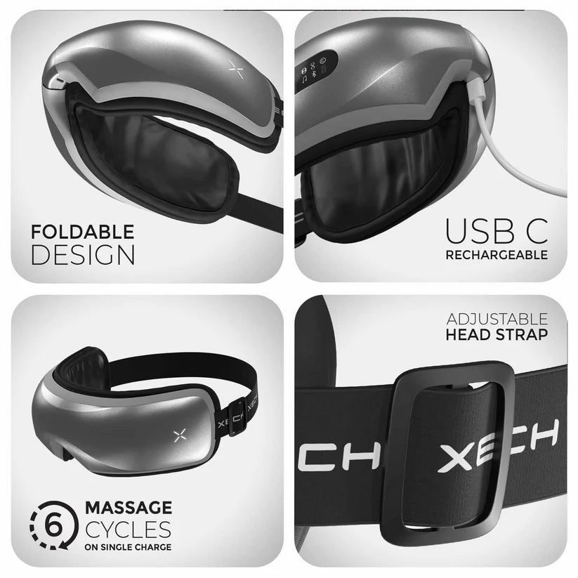 Xech Isoothe Eye Massager with wireless speaker
