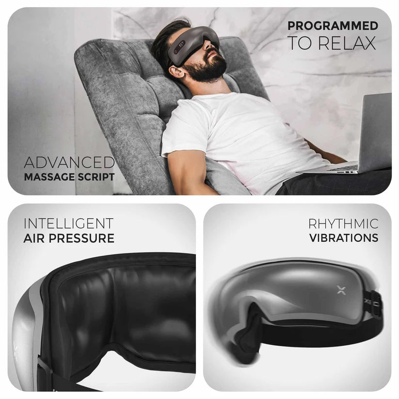 Xech Isoothe Eye Massager with wireless speaker